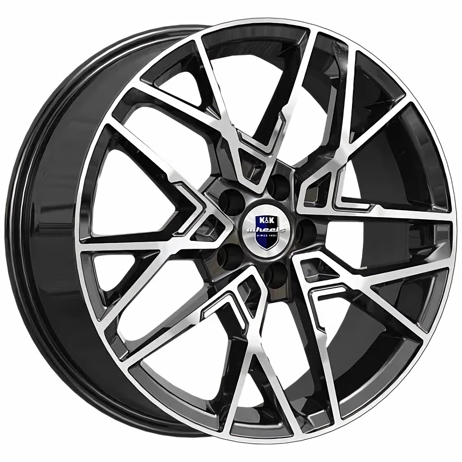 Автомобильные диски K&K KC1044-dpl Вудроф 18x7,0 5x114,3 ET40 d-66,1 дарк  платинум купить в Минске недорого с доставкой