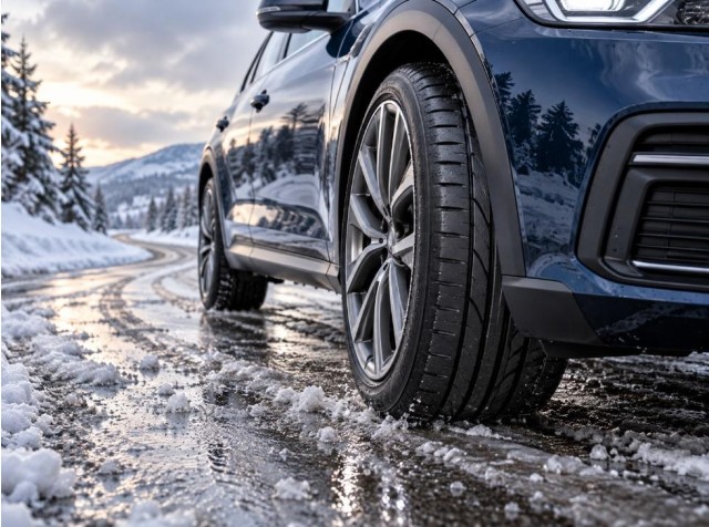 Что происходит с летними шинами при температуре около 0 °C