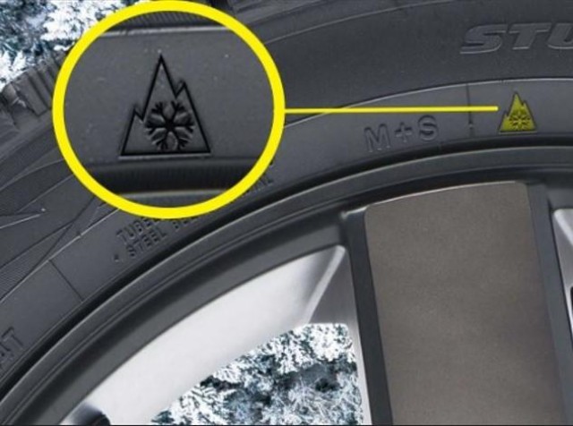 Символ 3PMSF на шинах: расшифровка