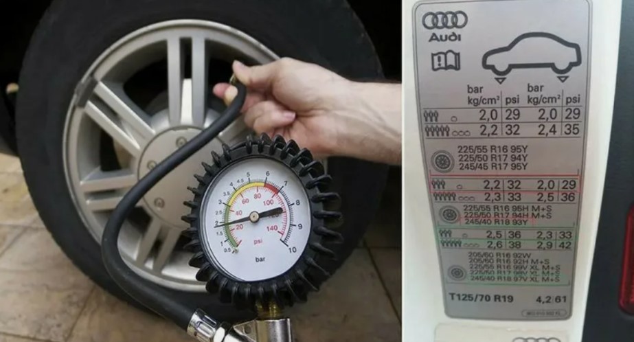 Как узнать норму давления для шин