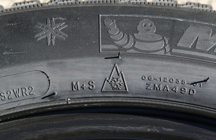 Маркировка 3PMSF и M+S на резине